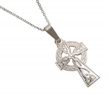 Sterling Silver Celtic Cross Necklace