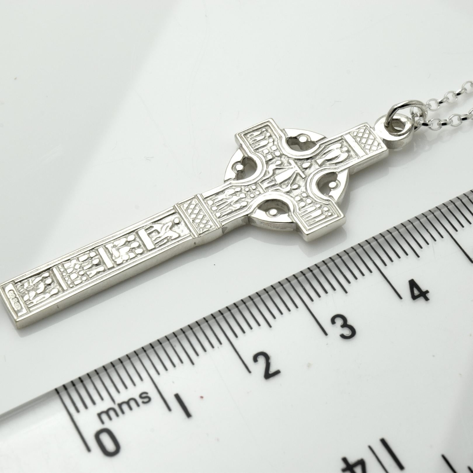 Sterling Silver Celtic Cross of Ardboe