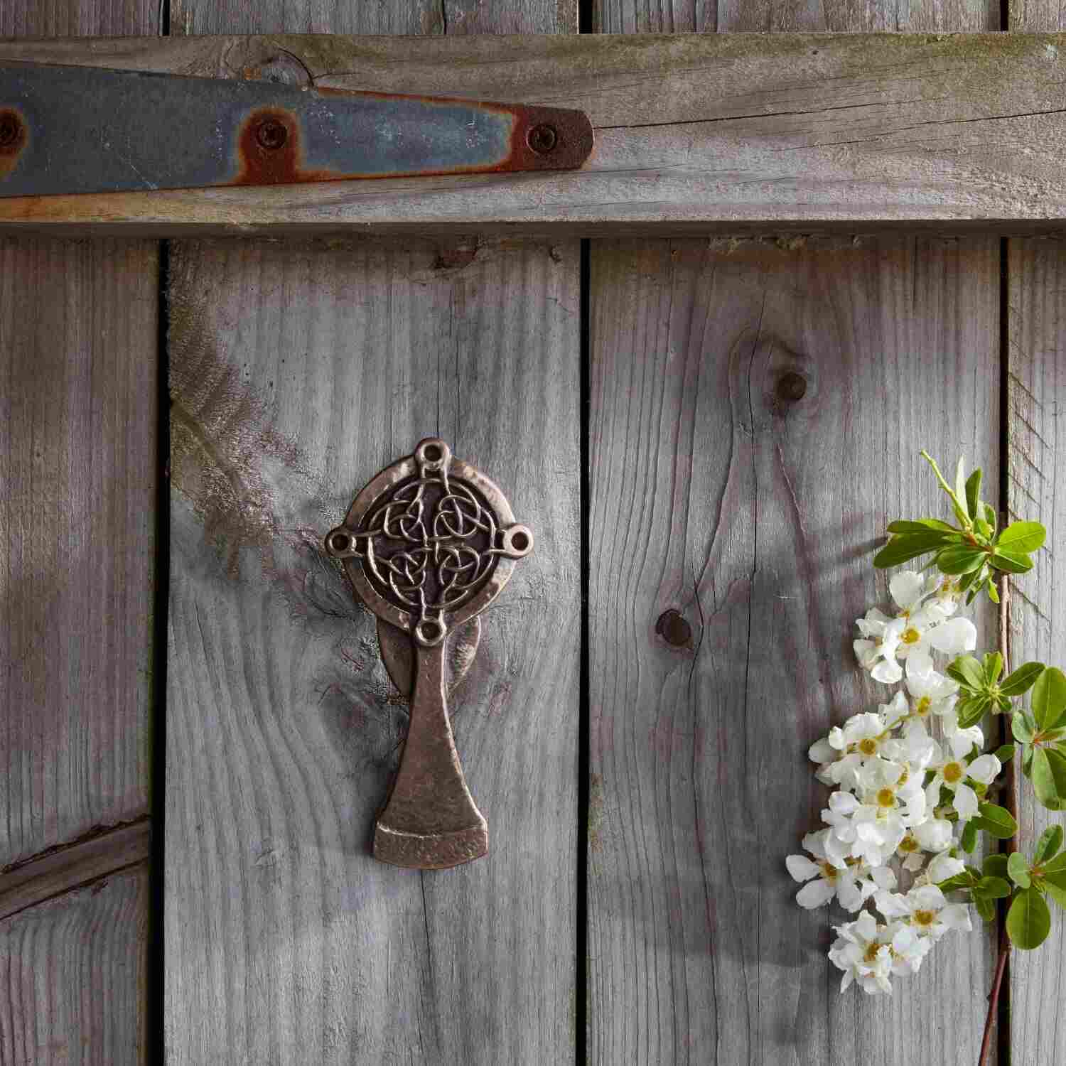 Celtic Cross of Endings and Beginnings Wall Plaque