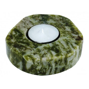 Connemara Marble Votive Candle Holder