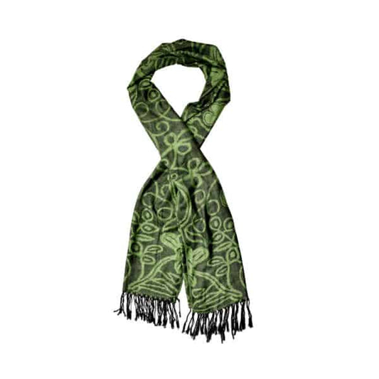 Green Pashmina Scarf