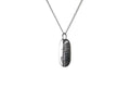 Carved Silver Ogham 'Happiness' Pendant