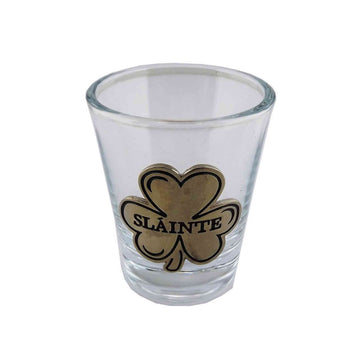 Shamrock shot Glass -  set of 2