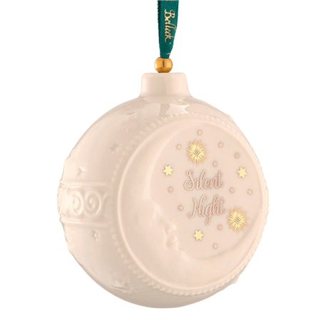 Belleek Silent Night Bauble